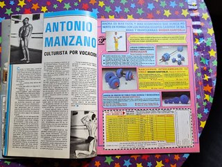 Revista culturismo años 80