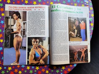 Revista culturismo años 80