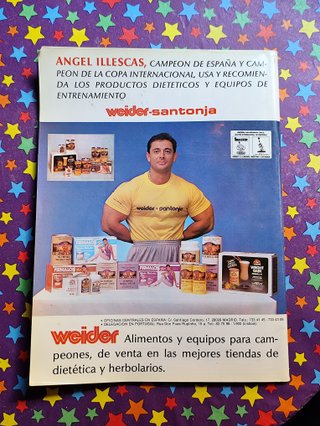 Revista culturismo años 80