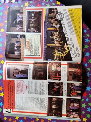Revista culturismo años 80