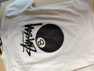 Camiseta Stussy Blanca