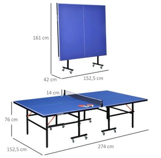 Mesa de Ping-Pong Plegable