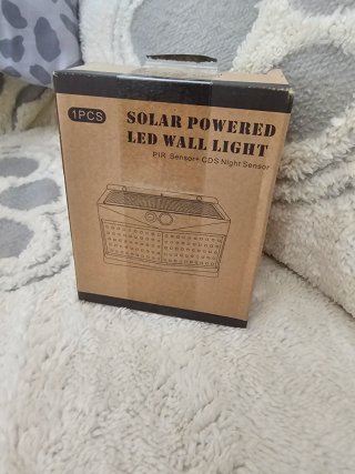 Luz LED Solar para Exterior (1 Pieza)