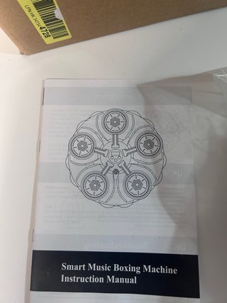 Máquina Boxeo Música LED