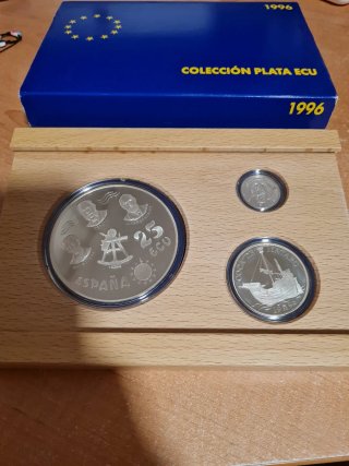 Colección Plata ECU 1996
