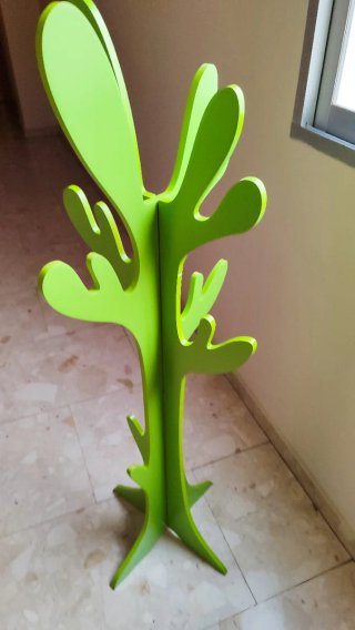 Perchero Infantil Cactus Verde