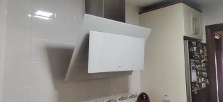 Campana de cocina cristal EAS
