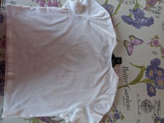 Camiseta Mango Volante Talla S