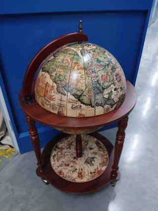 Botellero Globo Terráqueo