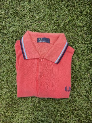 Polo Fred Perry Rojo Talla S