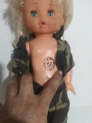 Muñeca Armada Española Años 80