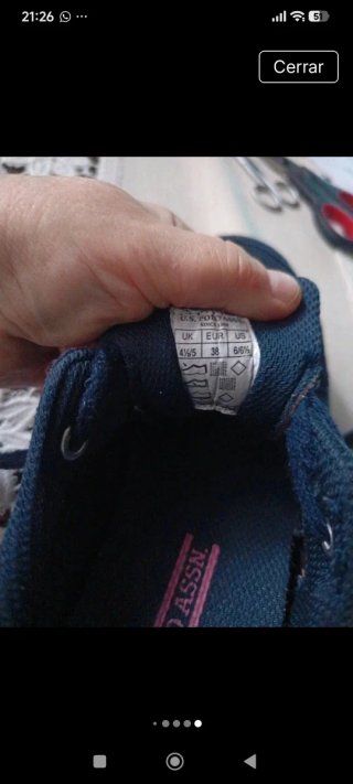 Zapatillas Polo Azul