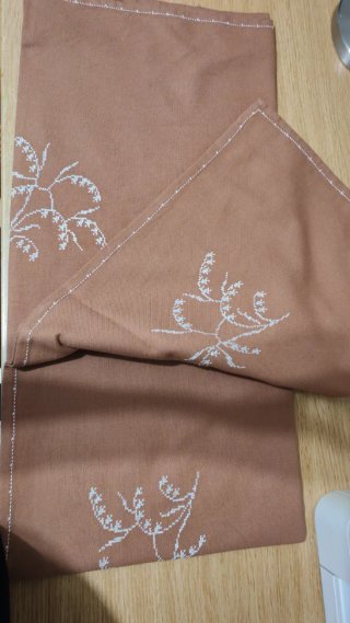 Mantel tela Lugano bordado