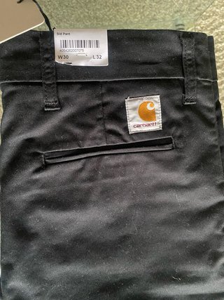 Pantalón Carhartt Sid Pant Negro Talla W30 L32