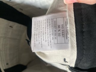 Pantalón Carhartt Sid Pant Negro Talla W30 L32
