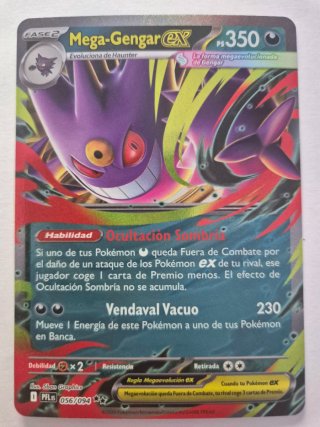 Carta Pokémon Mega Gengar-EX PFLB 056/094