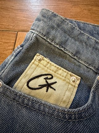 Jeans Corteiz Blu Nuovi