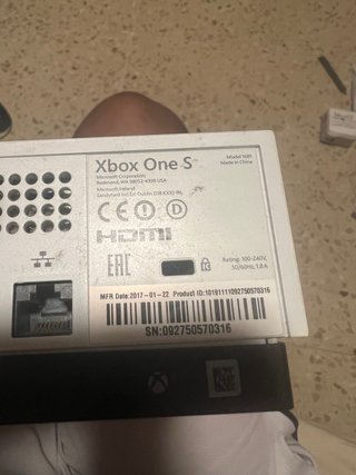 Xbox One S 500GB Blanca