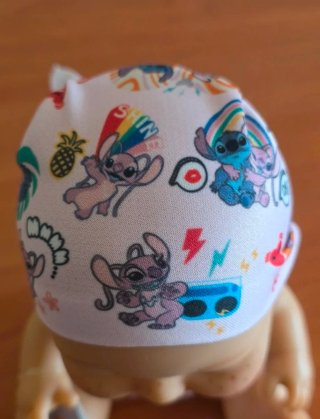 Muñeco Baby Pelón Stitch y Angel Disney