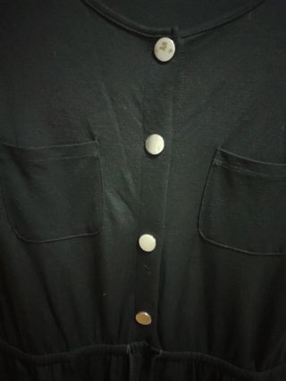 Vestido negro Only T-XL