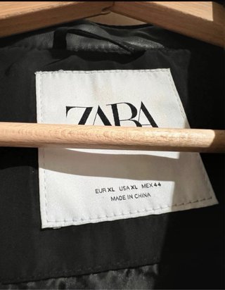 Chaqueta Bomber Zara Negra
