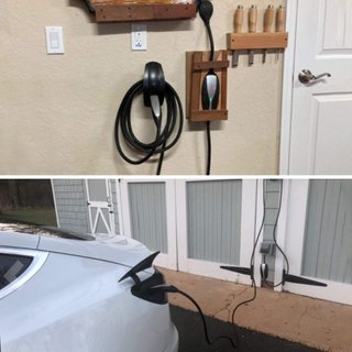 Seven Sparta soporte cable carga Tesla