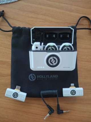 Hollyland Lark M2 Combo Micrófono Inalámbrico
