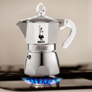 Bialetti cafetera aluminio diseño tapa
