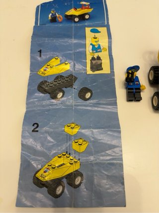 LEGO 6327 Rescatador Costero C504 1999