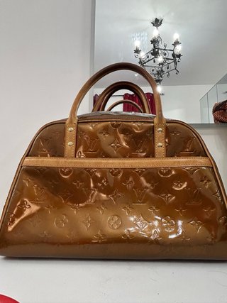 Louis Vuitton Vernis grande vintage color bronzo/c