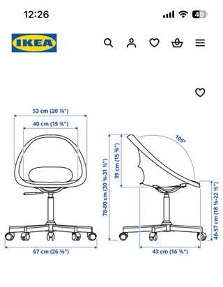 Silla de oficina giratoria blanca y negra