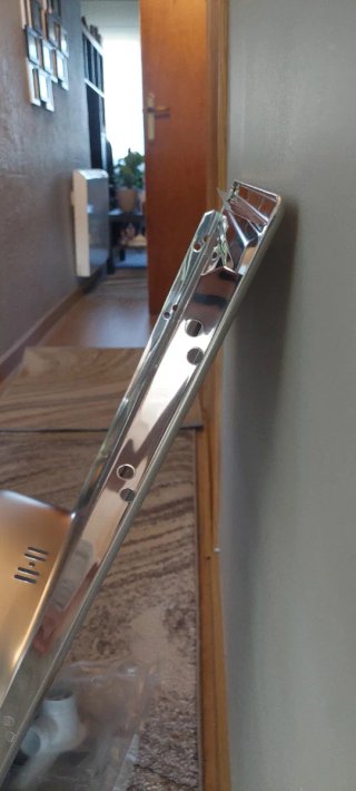 Fregadero de acero inoxidable con escurridor