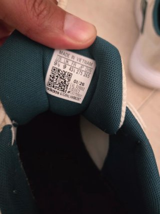 Zapatillas Adidas Deportivas Blancas y Verdes