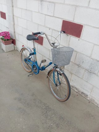 Bici plegable antigua