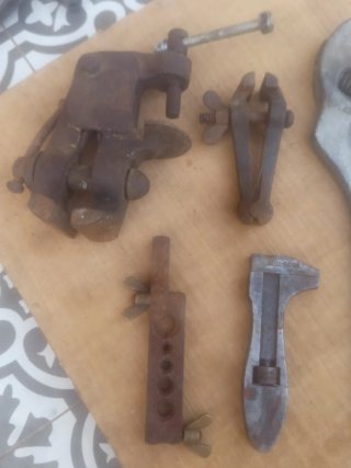 Lote herramientas antiguas