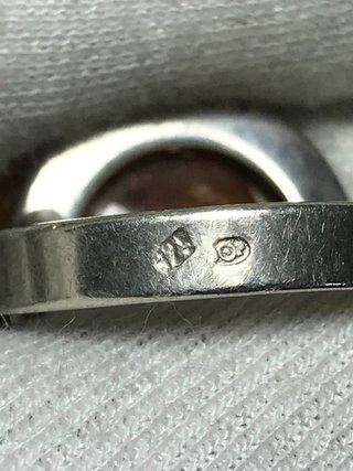 Anillo Plata Ley Ámbar + Regalo