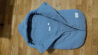 Saco de invierno para bebé azul