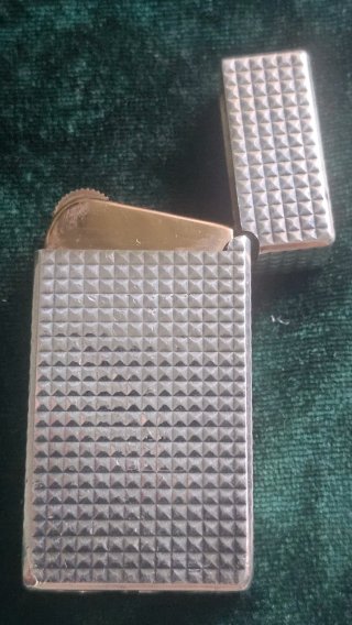 Encendedor Myon Shark Plata/Oro Vintage