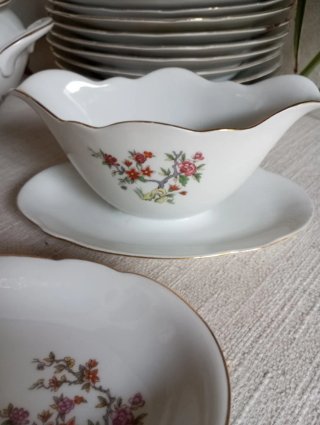 vajilla de  porcelana alemana  Precio de plato