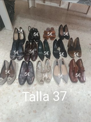 Zapatos de tacón talla 37