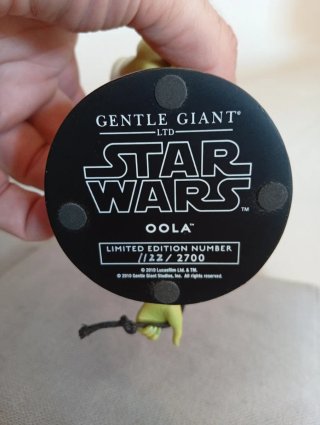 Busto Star Wars Oola Autografiado Gentle Giant