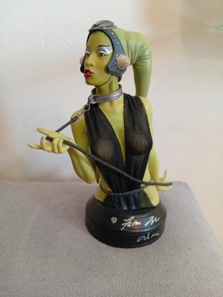 Busto Star Wars Oola Autografiado Gentle Giant