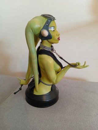 Busto Star Wars Oola Autografiado Gentle Giant
