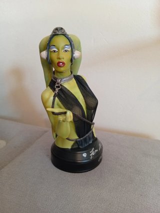 Busto Star Wars Oola Autografiado Gentle Giant