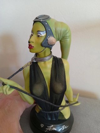 Busto Star Wars Oola Autografiado Gentle Giant