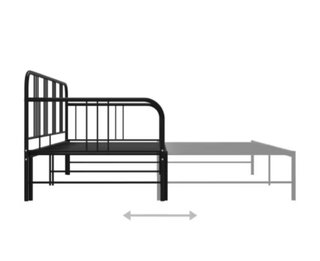 Estructura sofá cama metálico extraíble