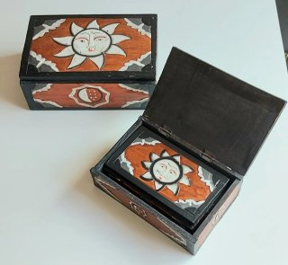 Conjunto 3 Cajas/joyeros Madera