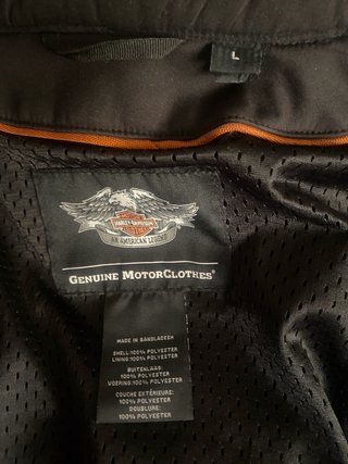 Cazadora Harley-Davidson Negra