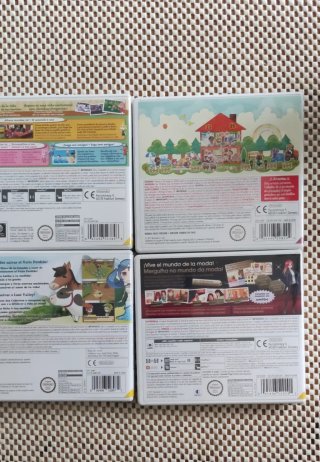 Nintendo 3DS con manuales