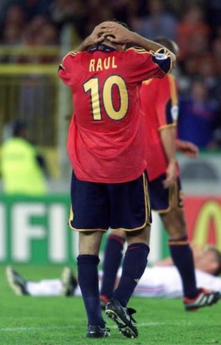 Camiseta Selección Española Eurocopa 2000 Raúl